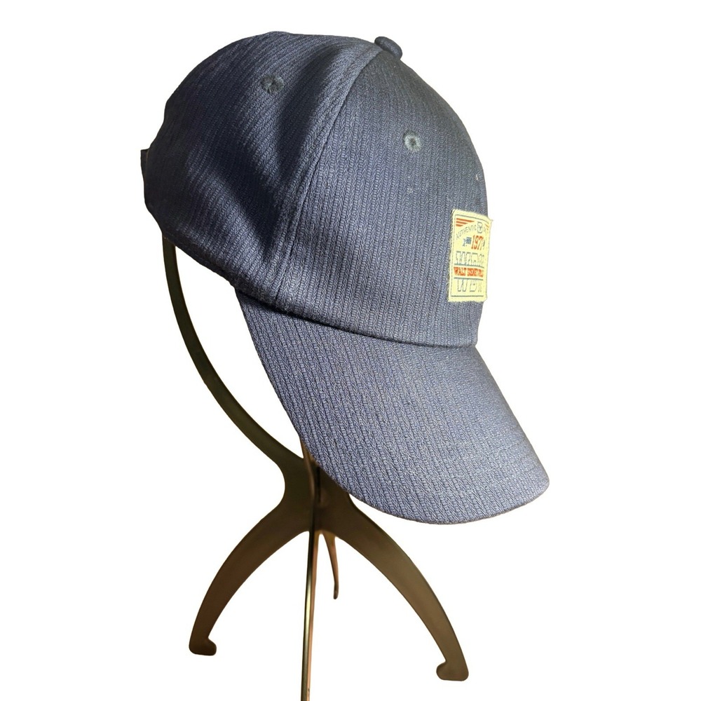WDW Walt Disney World Disney Parks 1971‎ Authentic Blue Corduroy Strap Back Cap - Picture 3 of 13